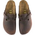 Unisex Birkenstock Boston Habana Oiled Leather For Cheap