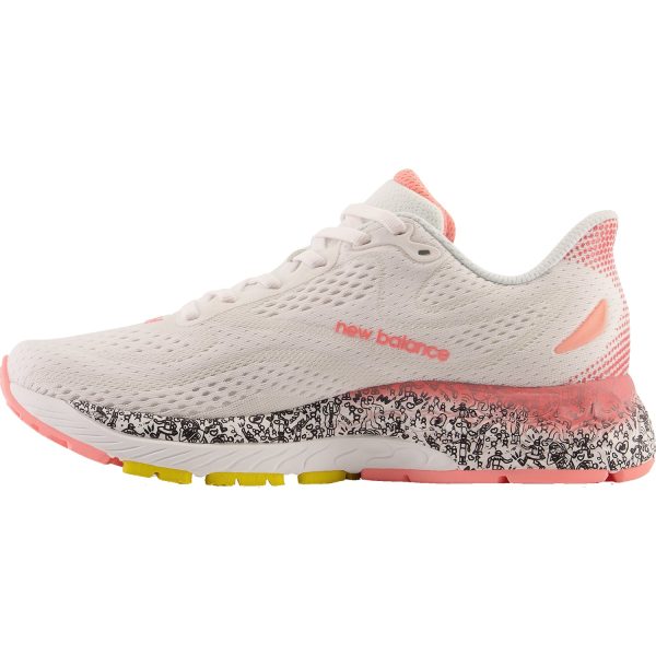 Women s New Balance W880R13 Fresh Foam X White Grapefruit Mesh Online Sale