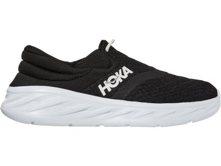 Women s Hoka One One Ora Recovery Shoe 2 Black White Mesh on Sale