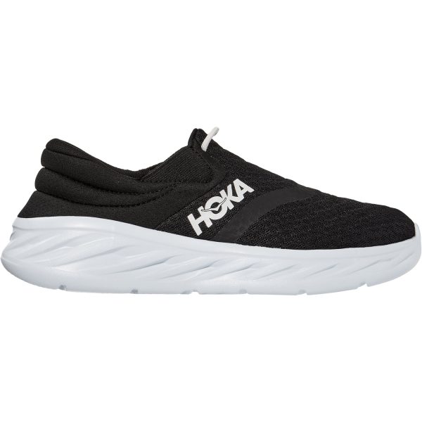 Women s Hoka One One Ora Recovery Shoe 2 Black White Mesh on Sale