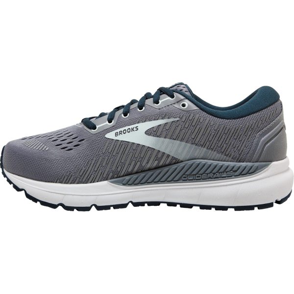 Women s Brooks Addiction GTS 15 Grey Navy Aqua Mesh on Sale