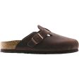 Unisex Birkenstock Boston Soft Footbed Habana Oiled Leather Online Hot Sale