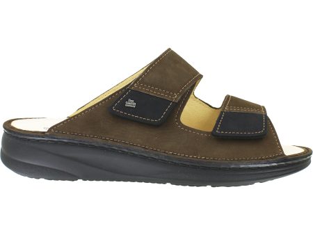 Men s Finn Comfort Psara Chestnut Black Nubuck Hot on Sale