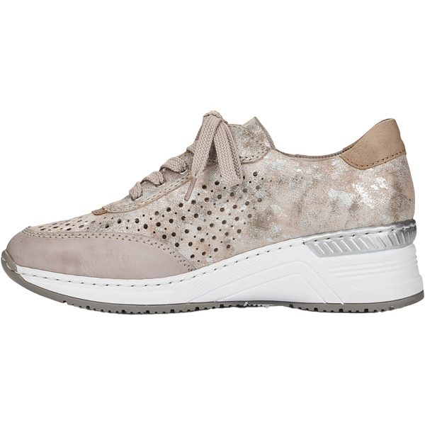 Women s Rieker N4341-60 Kitty 41 Ice Rose Metallic Muschel Online