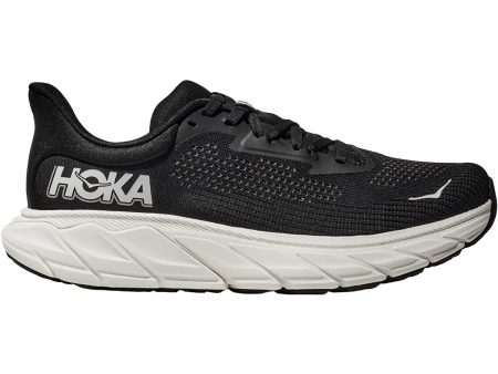 Women s Hoka Arahi 7 Black White Mesh Hot on Sale