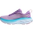 Women s Hoka Bondi 8 Chalk Violet Pastel Pink Mesh For Cheap