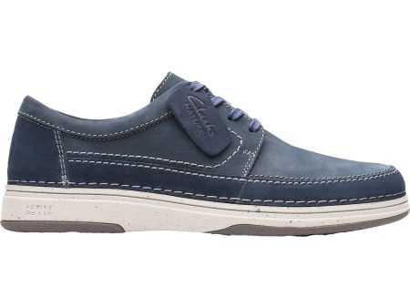 Men s Clarks Nature 5 Lo Navy Combination Nubuck For Cheap