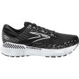 Women s Brooks Glycerin GTS 20 Black White Alloy Mesh Fashion