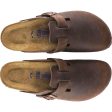 Unisex Birkenstock Boston Soft Footbed Habana Oiled Leather Online Hot Sale