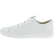 Men s Ecco Soft 7 City Sneaker White Leather Discount