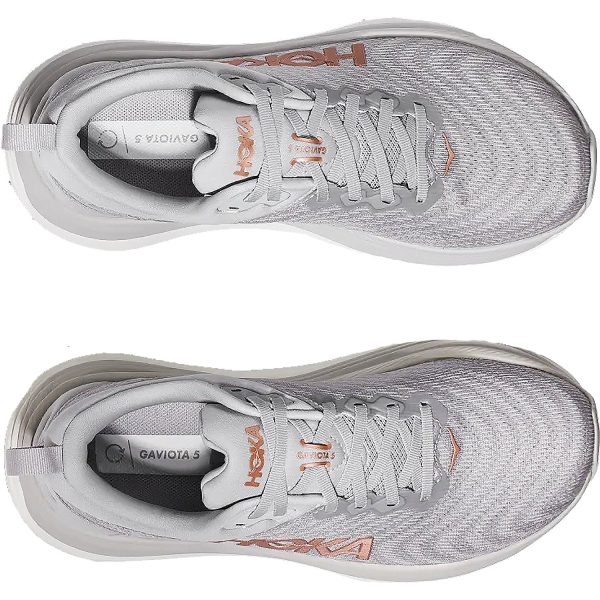 Women s Hoka Gaviota 5 Harbor Mist Rose Gold Mesh Hot on Sale