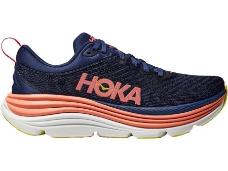 Women s Hoka Gaviota 5 Evening Sky Coral Mesh Online