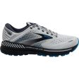 Men s Brooks Adrenaline GTS 22 Oyster India Ink Blue Mesh Supply