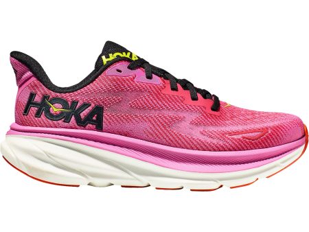 Women s Hoka Clifton 9 Raspberry Strawberry Mesh Supply