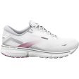 Women s Brooks Ghost 15 White Oyster Viola Mesh For Discount