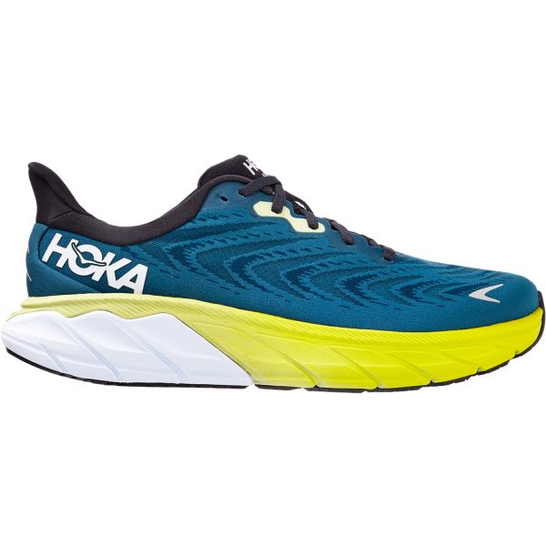 Men s Hoka Arahi 6 Blue Graphite Blue Coral Mesh on Sale