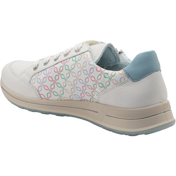 Women s Ara Oleanna Cream Multi Aqua Leather Online now