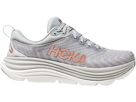 Women s Hoka Gaviota 5 Harbor Mist Rose Gold Mesh Hot on Sale