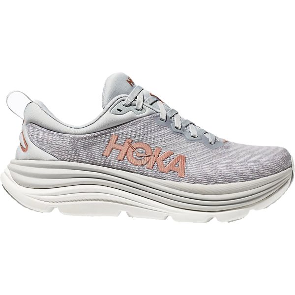 Women s Hoka Gaviota 5 Harbor Mist Rose Gold Mesh Hot on Sale