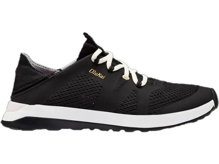 Women s OluKai Huia Black Black Mesh Supply