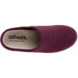 Women s SoftWalk Auburn Burgundy Felt For Discount