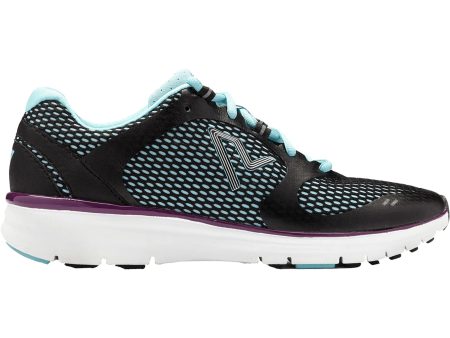 Women s Vionic Elation 1.0 Black Teal Synthetic Mesh For Discount