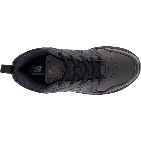 Women s New Balance WX857AB3 Black Leather Sale