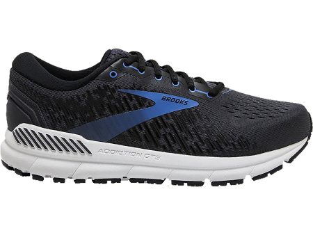 Men s Brooks Addiction GTS 15 India Ink Black Blue Mesh Hot on Sale