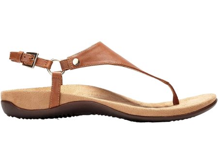 Women s Vionic Kirra Brown Leather Online Hot Sale