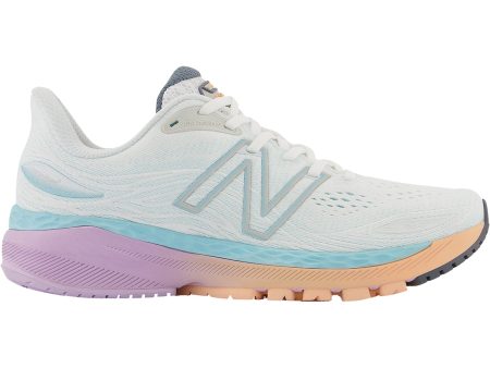 Women s New Balance Fresh Foam W860W12 White Blue Chill Mesh Fashion