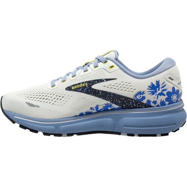 Women s Brooks Ghost 15 Ice Rain Ebony Mesh Fashion