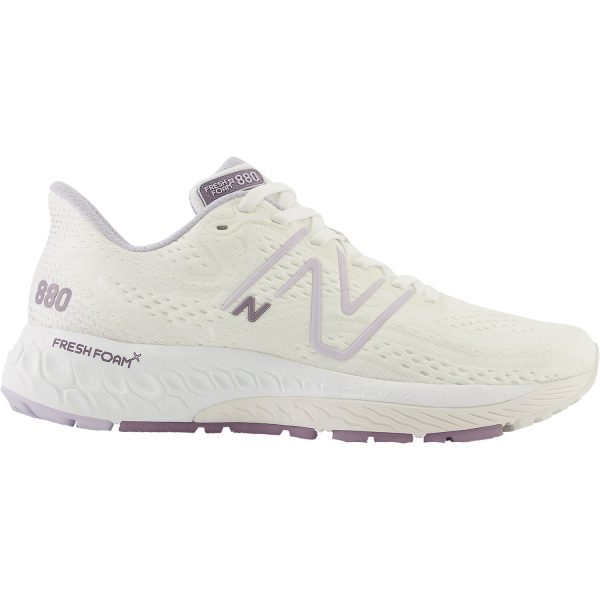 Women s New Balance W880U13 Fresh Foam X Sea Salt Grey Violet Mesh Sale