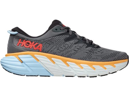 Men s Hoka Gaviota 4 Castlerock Anthracite Mesh Online Sale