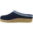 Unisex Haflinger Zig Zag Captains Blue Wool Sale