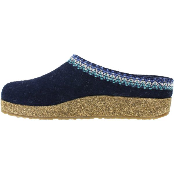 Unisex Haflinger Zig Zag Captains Blue Wool Sale