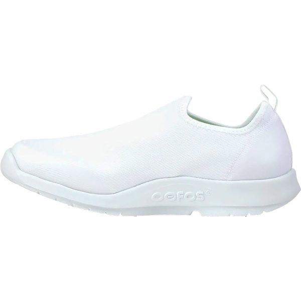 Women s OOFOS OOmg Sport Low White Mesh Supply