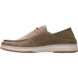 Men s Clarks Nature 5 Moc Olive Leather Canvas Supply