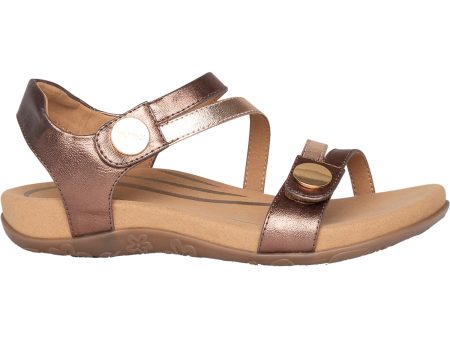 Women s Aetrex Jess Bronze Synthetic Supply