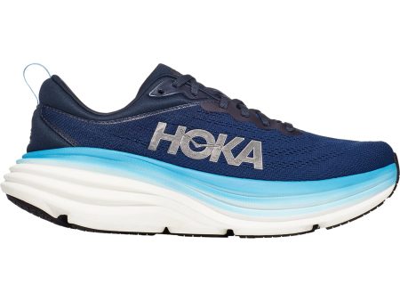 Men s Hoka Bondi 8 Outer Space All Aboard Mesh For Sale