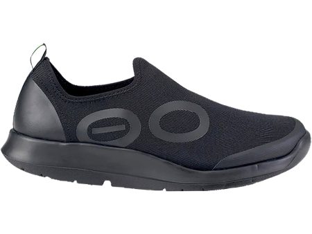 Men s OOFOS OOmg Sport Low Black Mesh on Sale