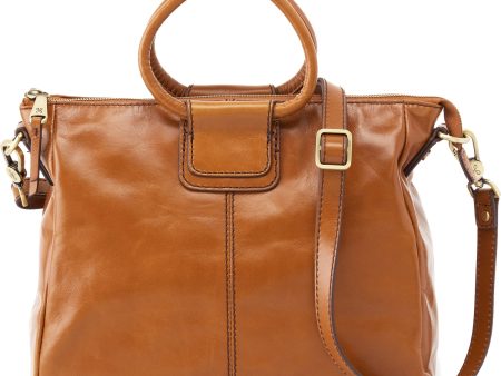 Hobo Sheila Medium Truffle Vintage Hide Leather For Sale