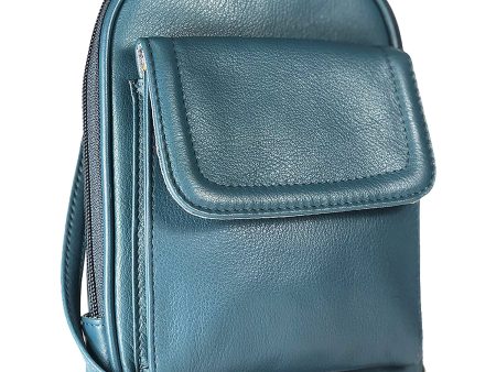 Women s Osgoode Marley RFID Mini Organizer Teal Leather Online