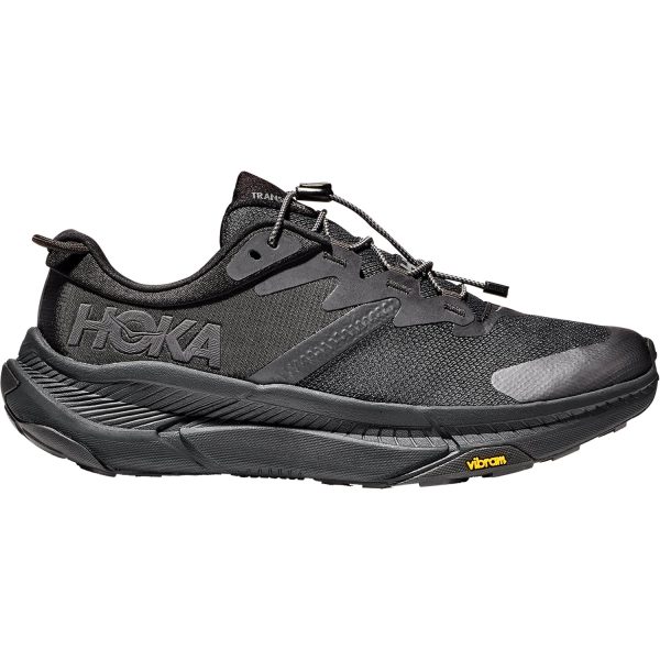 Women s Hoka Transport Black Black Mesh Fashion