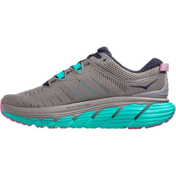 Women s Hoka One One Gaviota 3 Sharkskin Outer Space Mesh Online now