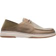 Men s Clarks Nature 5 Moc Olive Leather Canvas Supply