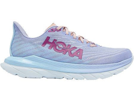 Women s Hoka One One Mach 5 Baby Lavender Summer Song Mesh For Cheap