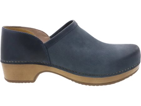 Women s Dansko Brenna Navy Burnished Suede Discount