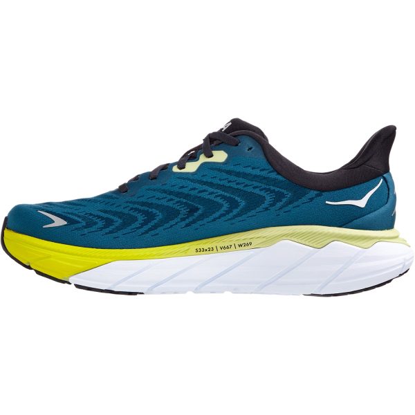 Men s Hoka Arahi 6 Blue Graphite Blue Coral Mesh on Sale