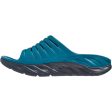 Men s Hoka One One Ora Recovery Slide Blue Coral Butterfly EVA Online Sale