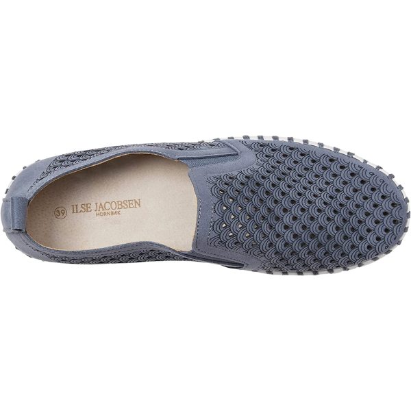 Women s Ilse Jacobsen Tulip 140 Grey Blue Synthetic Supply